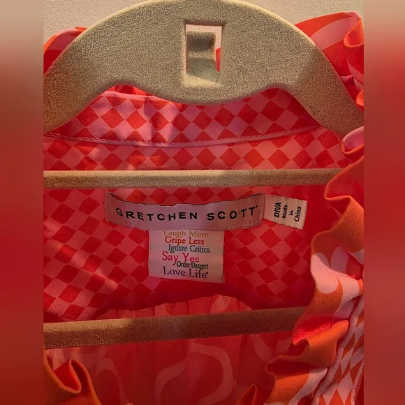 Gretchen Scott Outta Sight Tunic Dress, XL/Diva - Picture 4 of 9